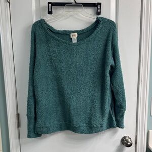 BiBi Teal Crew Neck Sweater